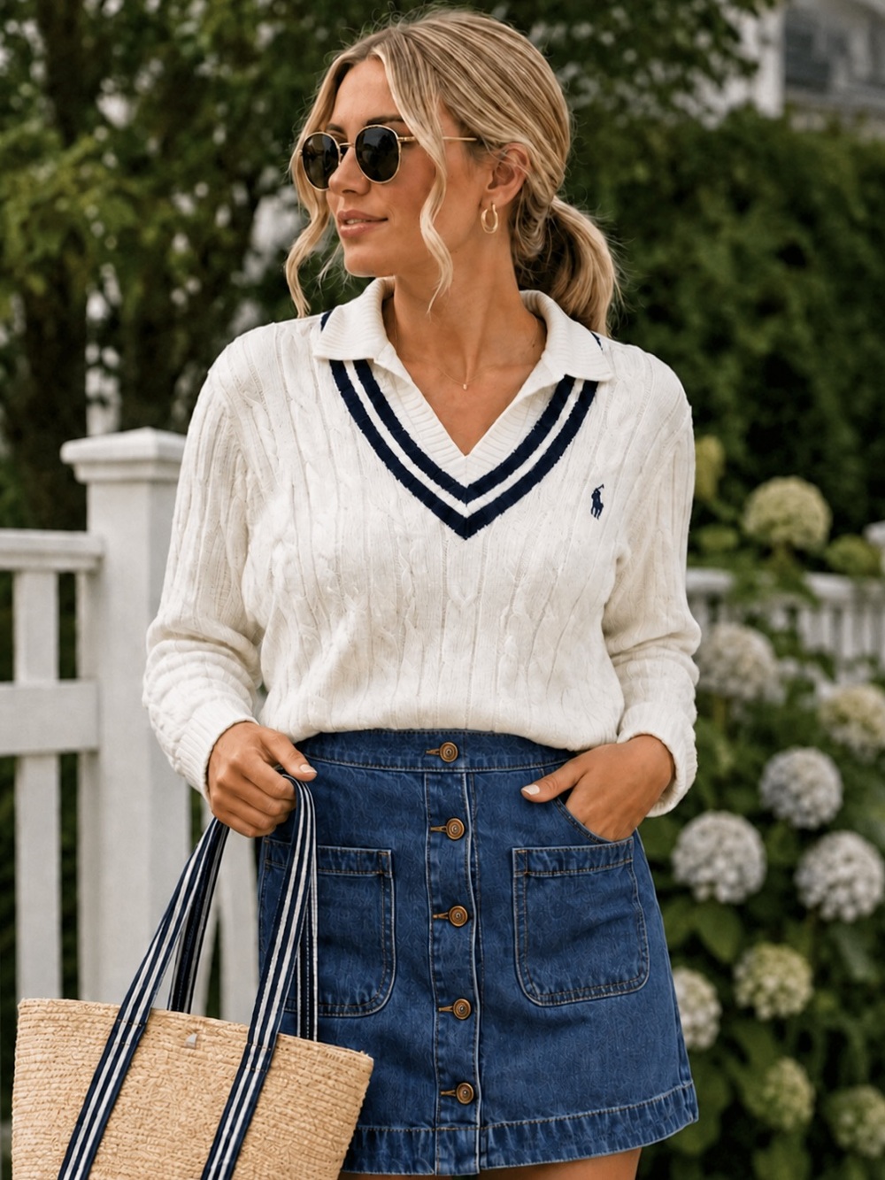 Free People Blue A-Line Mini Skirt Casual